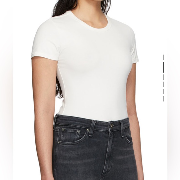 White Tee Bodysuit - Picture 2 of 3